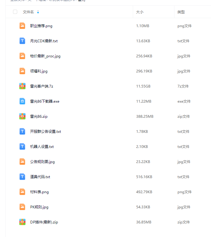 雷光86-台服资源网