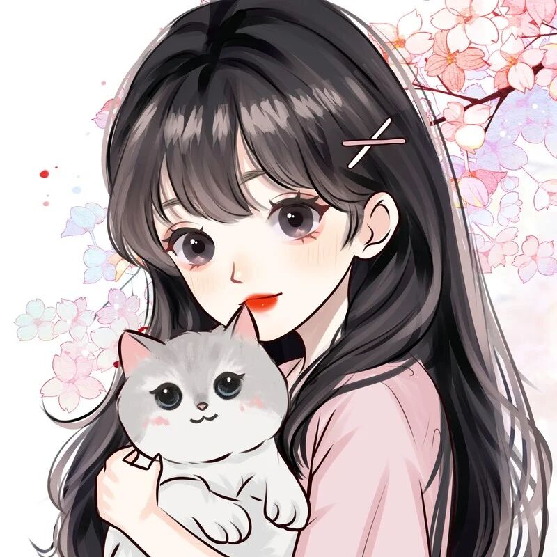 学游泳的猫的头像-台服资源网